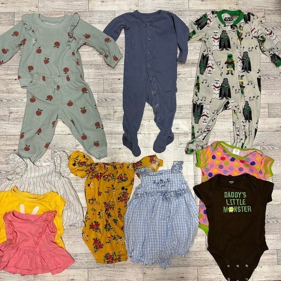 Baby Girl Clothing Bundle 6-9 Months (Various Brands) - Picture 1 of 11